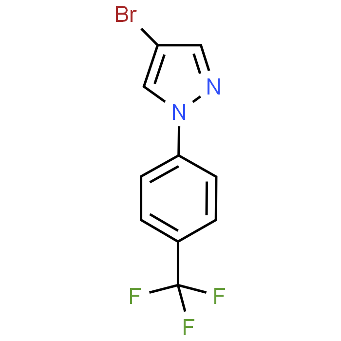 4-Bromo-1-(4-(trifluoromethyl)phenyl)-1H-pyrazole