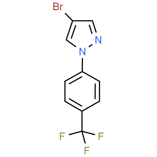4-Bromo-1-(4-(trifluoromethyl)phenyl)-1H-pyrazole