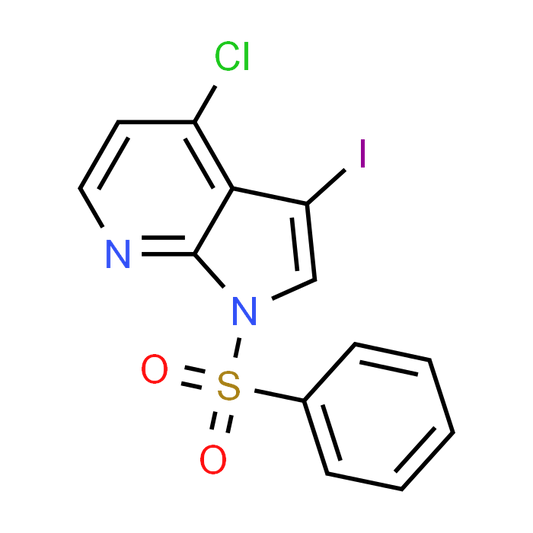 4-Chloro-3-iodo-1-(phenylsulfonyl)-1H-pyrrolo[2,3-b]pyridine