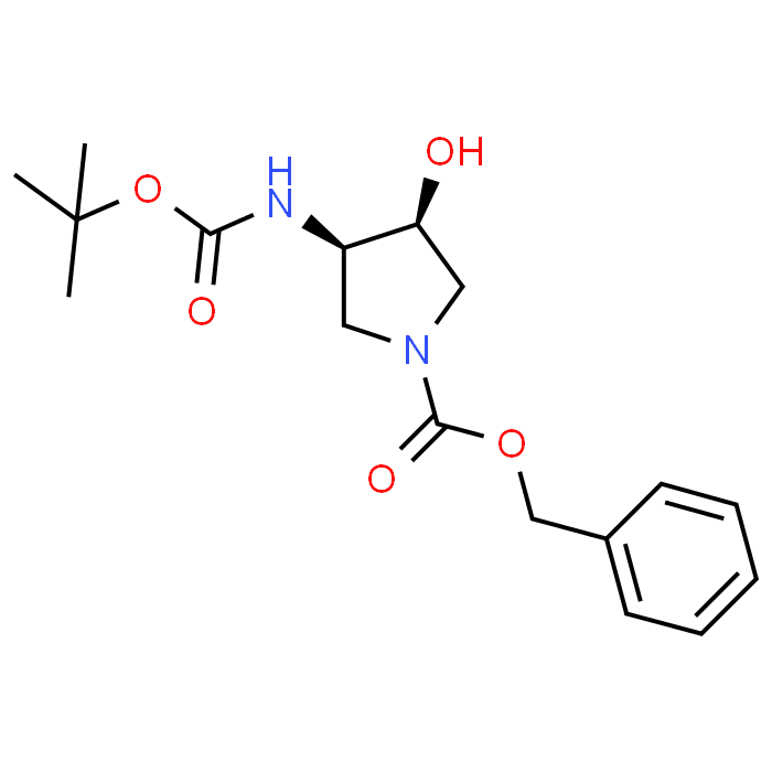 Benzyl (3R,4R)-3-((tert-butoxycarbonyl)amino)-4-hydroxypyrrolidine-1-carboxylate
