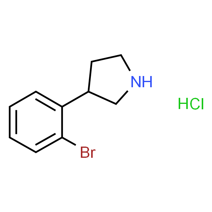 3-(2-Bromophenyl)pyrrolidine hydrochloride