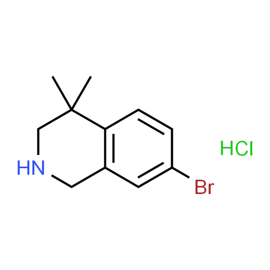 7-Bromo-4,4-dimethyl-1,2,3,4-tetrahydroisoquinoline hydrochloride