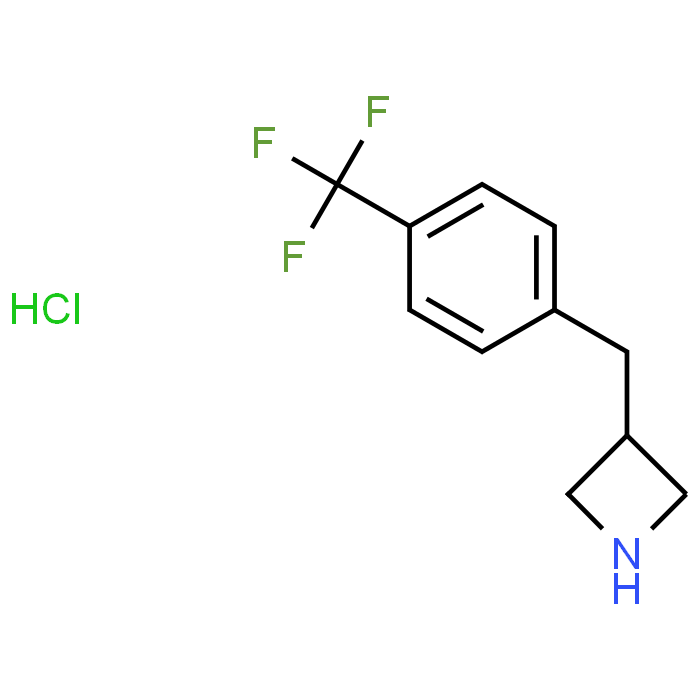 3-(4-(Trifluoromethyl)benzyl)azetidine hydrochloride