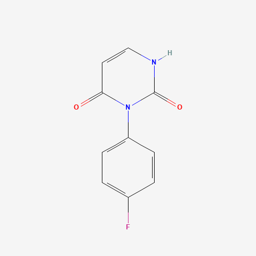 3-(4-fluorophenyl)pyrimidine-2,4(1H,3H)-dione
