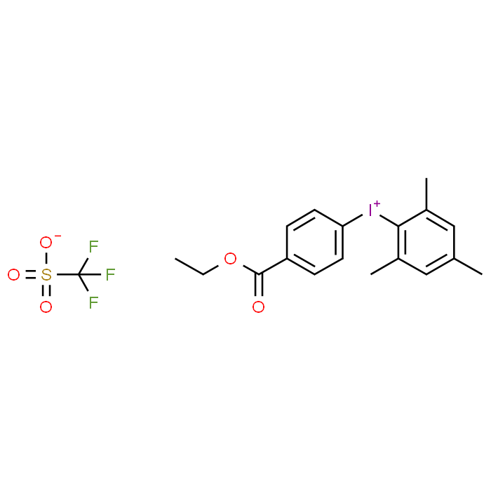 (4-(Ethoxycarbonyl)phenyl)(mesityl)iodonium trifluoromethanesulfonate