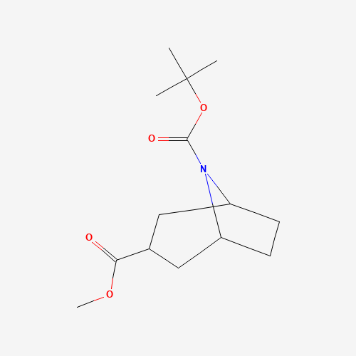 8-(tert-Butyl) 3-methyl 8-azabicyclo[3.2.1]octane-3,8-dicarboxylate