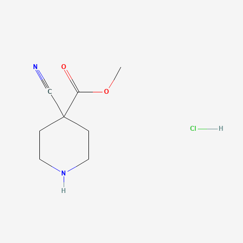 Methyl 4-cyanopiperidine-4-carboxylate hydrochloride