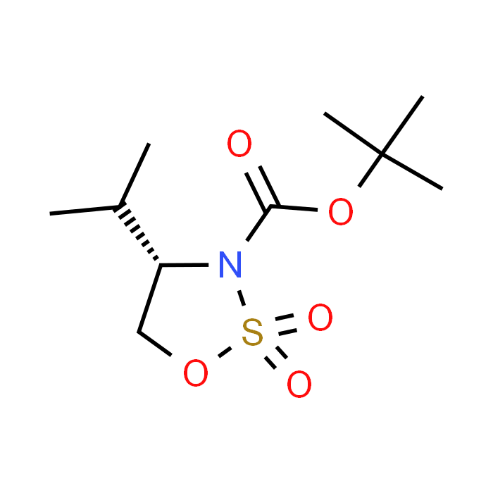 (S)-tert-Butyl 4-isopropyl-1,2,3-oxathiazolidine-3-carboxylate 2,2-dioxide