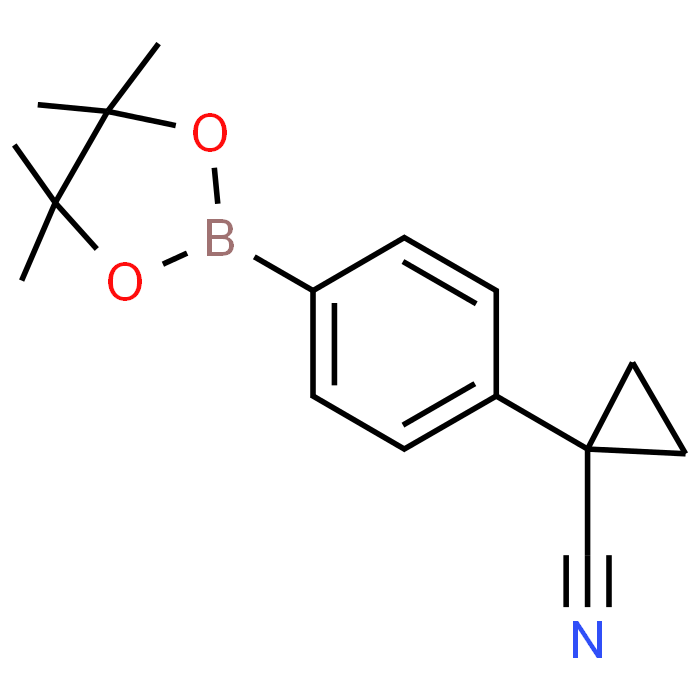 1-(4-(4,4,5,5-Tetramethyl-1,3,2-dioxaborolan-2-yl)phenyl)cyclopropanecarbonitrile