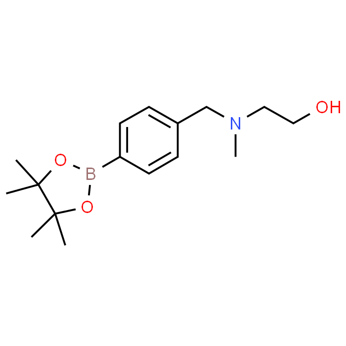 2-(Methyl(4-(4,4,5,5-tetramethyl-1,3,2-dioxaborolan-2-yl)benzyl)amino)ethanol