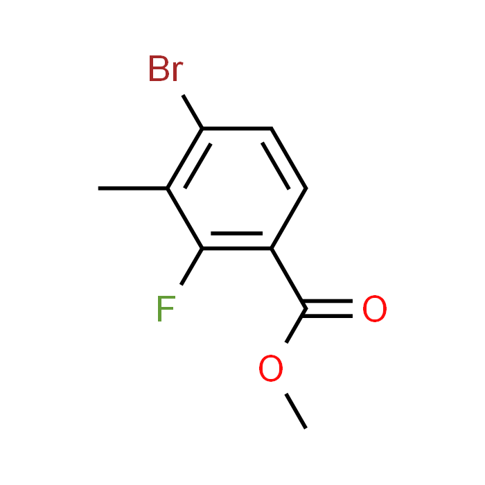 Methyl 4-bromo-2-fluoro-3-methylbenzoate