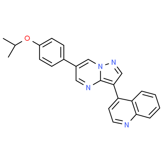 4-(6-(4-Isopropoxyphenyl)pyrazolo[1,5-a]pyrimidin-3-yl)quinoline
