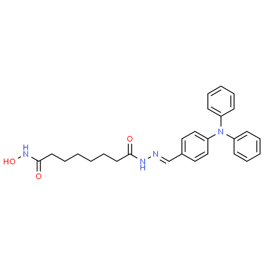 8-(2-(4-(Diphenylamino)benzylidene)hydrazinyl)-N-hydroxy-8-oxooctanamide