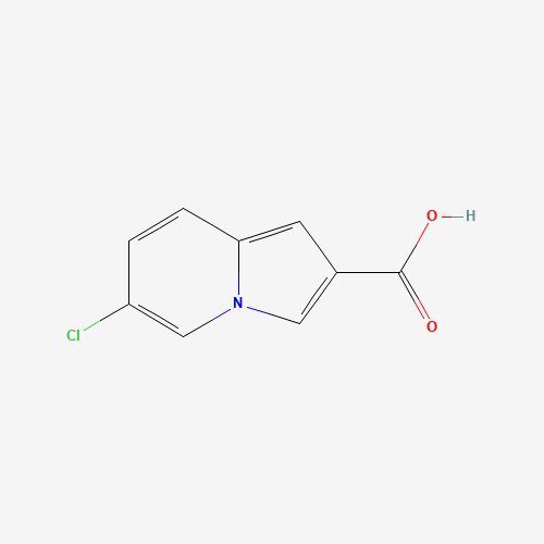 6-Chloroindolizine-2-carboxylic acid