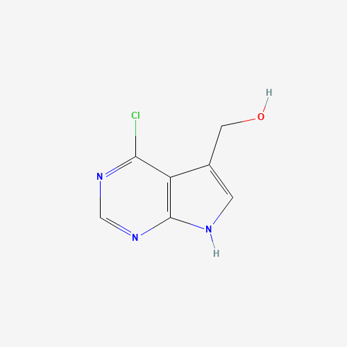 (4-Chloro-7H-pyrrolo[2,3-d]pyrimidin-5-yl)methanol