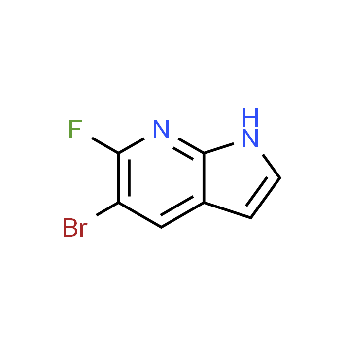 5-Bromo-6-fluoro-1H-pyrrolo[2,3-b]pyridine