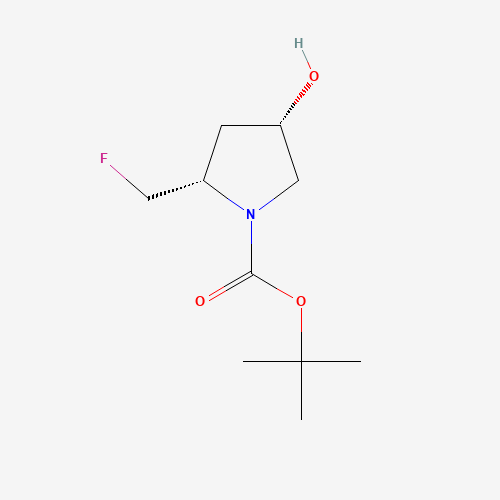 (2S,4S)-tert-Butyl 2-(fluoromethyl)-4-hydroxypyrrolidine-1-carboxylate
