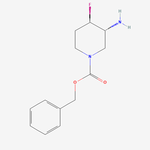 (3R,4R)-rel-Benzyl 3-amino-4-fluoropiperidine-1-carboxylate