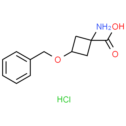 1-Amino-3-(benzyloxy)cyclobutanecarboxylic acid hydrochloride