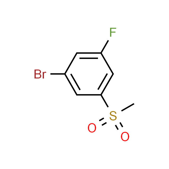 1-Bromo-3-fluoro-5-(methylsulfonyl)benzene