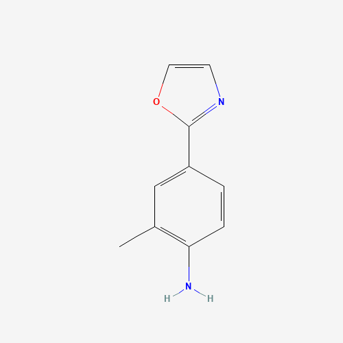 2-Methyl-4-(1,3-oxazol-2-yl)aniline