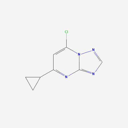 7-Chloro-5-cyclopropyl-[1,2,4]triazolo[1,5-a]pyrimidine