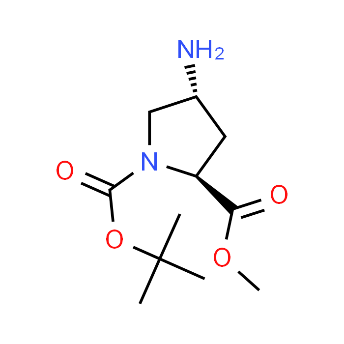 (2S,4R)-1-tert-Butyl 2-methyl 4-aminopyrrolidine-1,2-dicarboxylate