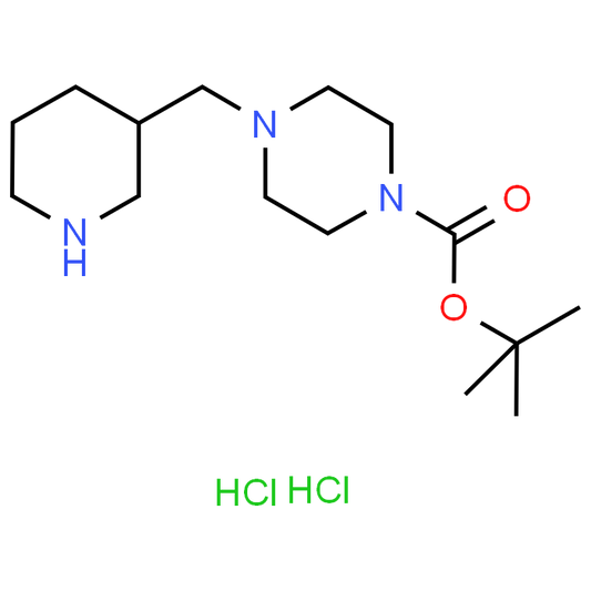 tert-Butyl 4-(piperidin-3-ylmethyl)piperazine-1-carboxylate dihydrochloride
