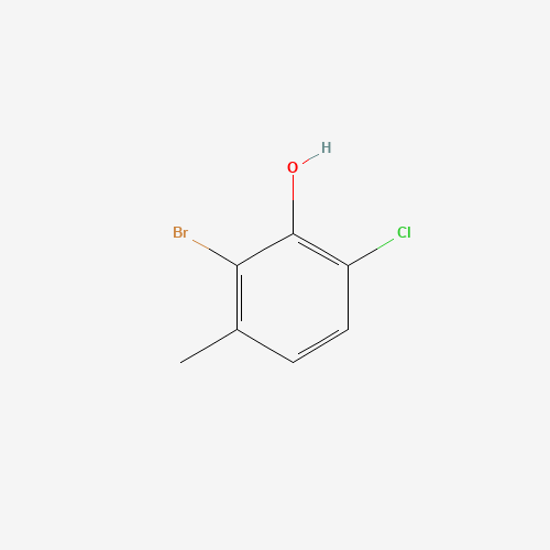 2-Bromo-6-chloro-3-methylphenol