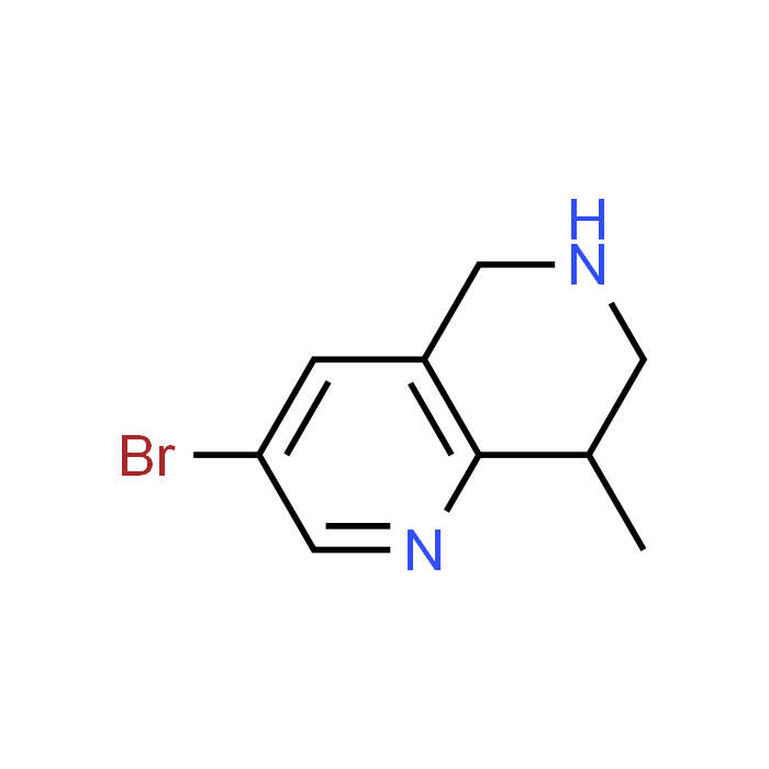 3-Bromo-8-methyl-5,6,7,8-tetrahydro-1,6-naphthyridine