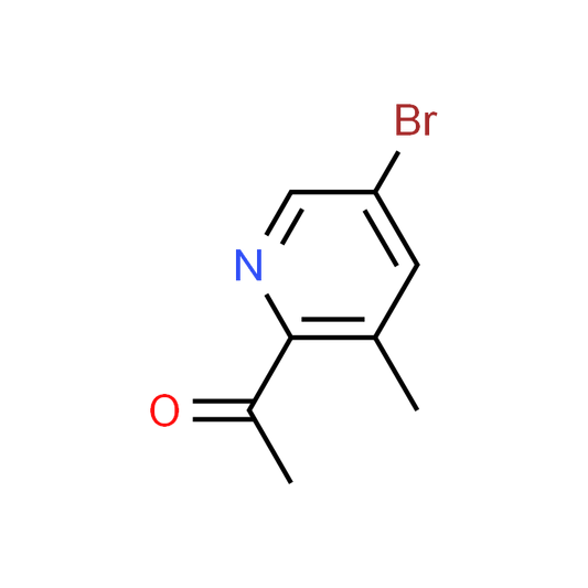 1-(5-Bromo-3-methylpyridin-2-yl)ethanone