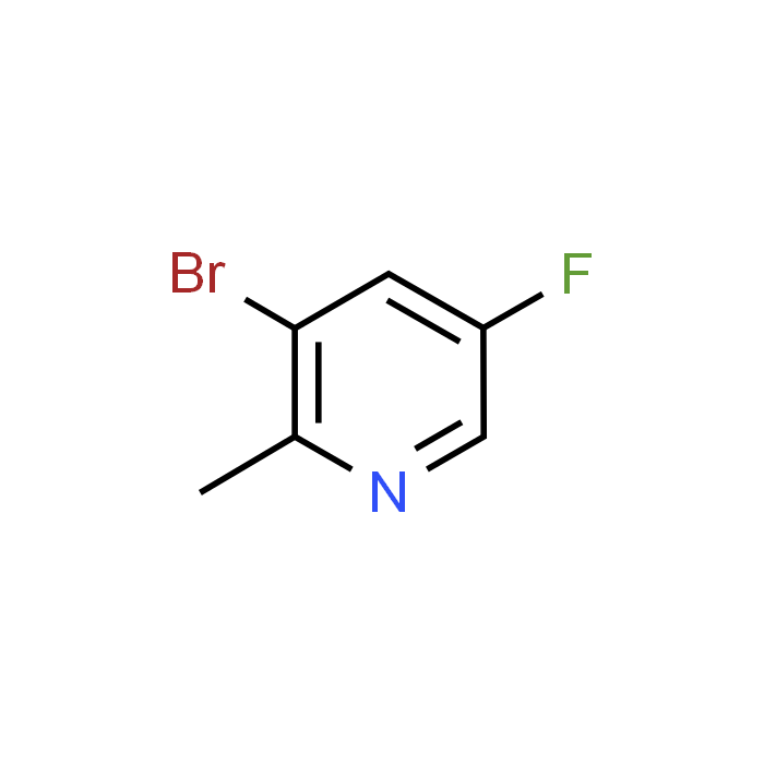 3-Bromo-5-fluoro-2-methylpyridine