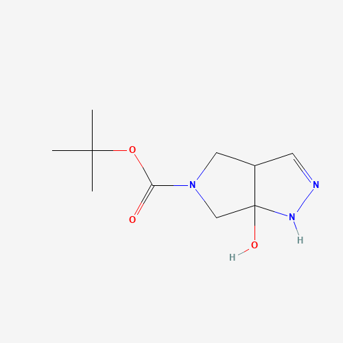tert-Butyl 6a-hydroxy-3a,4,6,6a-tetrahydropyrrolo[3,4-c]pyrazole-5(1H)-carboxylate