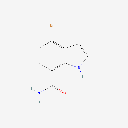 4-Bromo-1H-indole-7-carboxamide