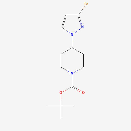 TERT-BUTYL 4-(3-BROMO-1H-PYRAZOL-1-YL)PIPERIDINE-1-CARBOXYLATE