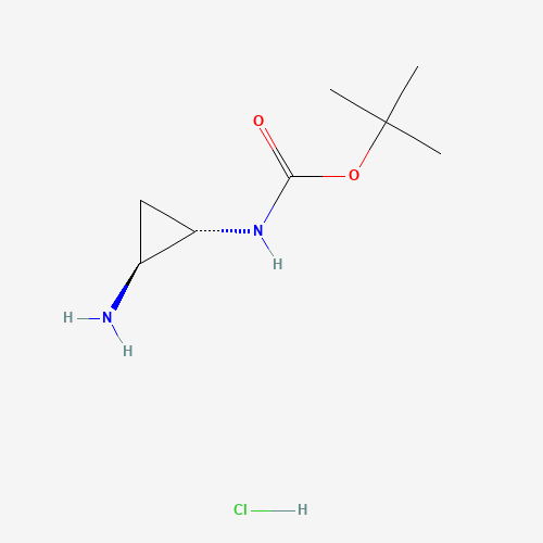 Rel-tert-butyl ((1R,2R)-2-aminocyclopropyl)carbamate hydrochloride