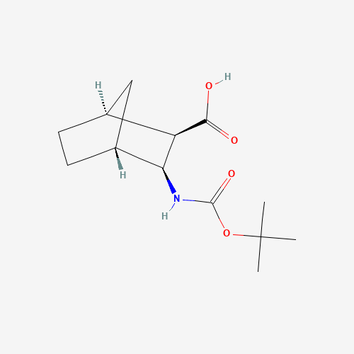 rel-(1S,2R,3S,4R)-3-((tert-Butoxycarbonyl)amino)bicyclo[2.2.1]heptane-2-carboxylic acid