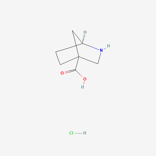 (1S)-2-Azabicyclo[2.2.1]heptane-4-carboxylic acid hydrochloride