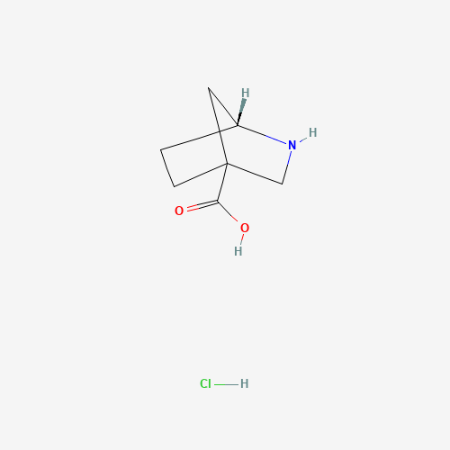 (1R)-2-azabicyclo[2.2.1]heptane-4-carboxylic acid hydrochloride