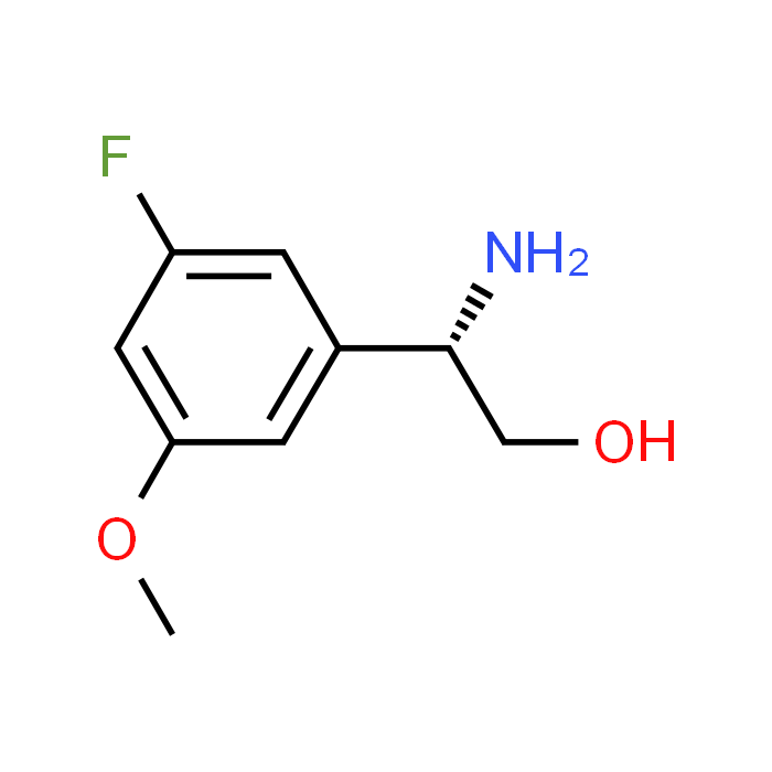 (S)-2-Amino-2-(3-fluoro-5-methoxyphenyl)ethanol - Achmem