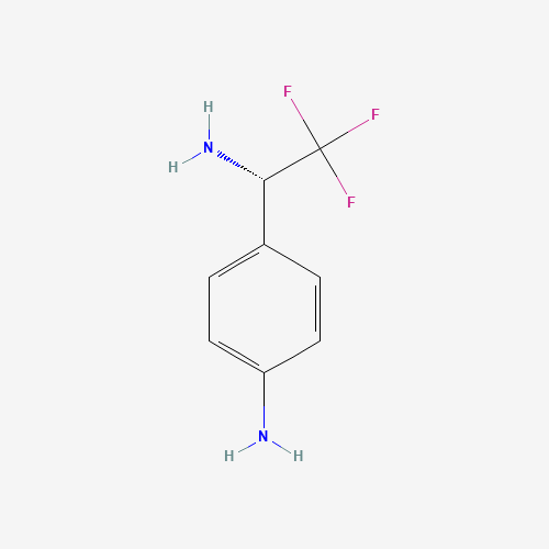 (S)-4-(1-Amino-2,2,2-trifluoroethyl)aniline