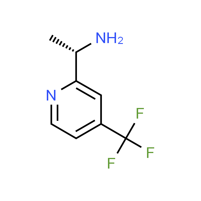(S)-1-(4-(Trifluoromethyl)pyridin-2-yl)ethan-1-amine - Achmem