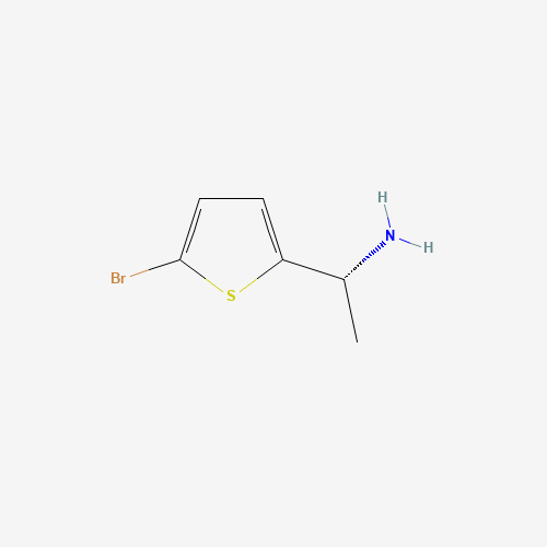 (1R)-1-(5-Bromothiophen-2-yl)ethan-1-amine