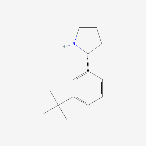 (R)-2-(3-(tert-Butyl)phenyl)pyrrolidine