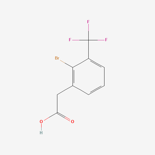2-(2-Bromo-3-(trifluoromethyl)phenyl)acetic acid