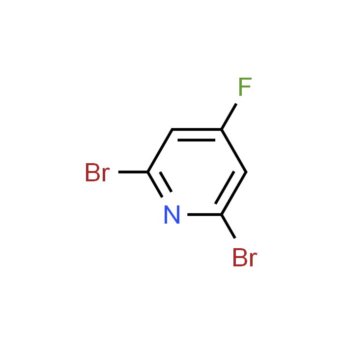 2,6-Dibromo-4-fluoropyridine