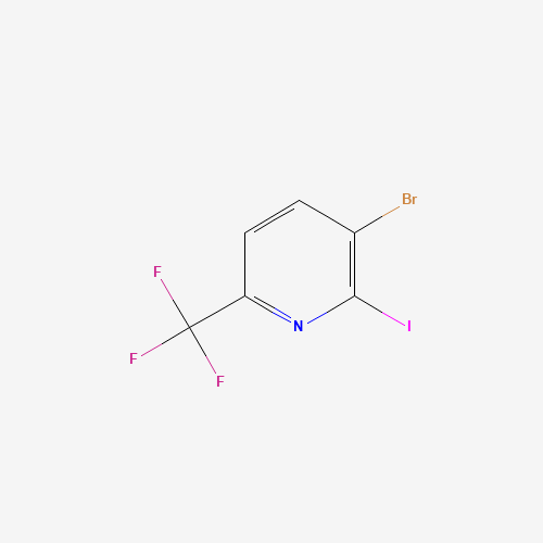 3-Bromo-2-iodo-6-(trifluoromethyl)pyridine