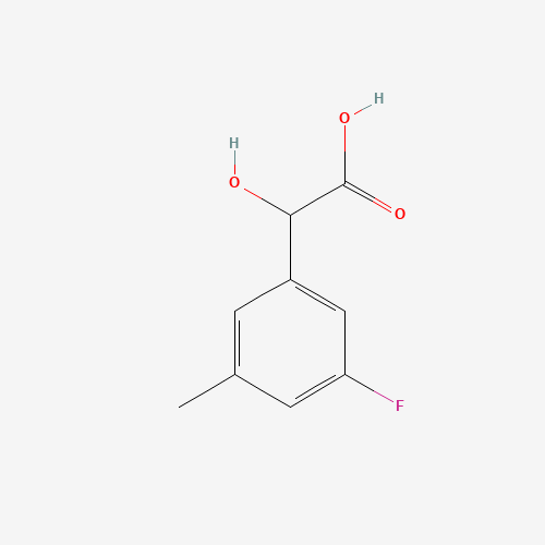 2-(3-Fluoro-5-methylphenyl)-2-hydroxyacetic acid
