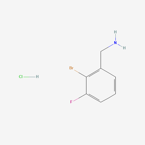(2-Bromo-3-fluorophenyl)methanamine hydrochloride
