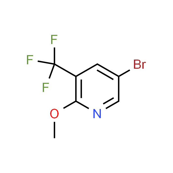5-Bromo-2-methoxy-3-(trifluoromethyl)pyridine